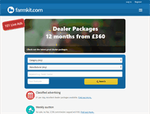 Tablet Screenshot of farmkit.com